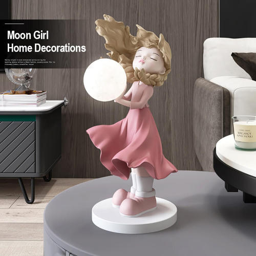 Moon Girl Home Decoration
