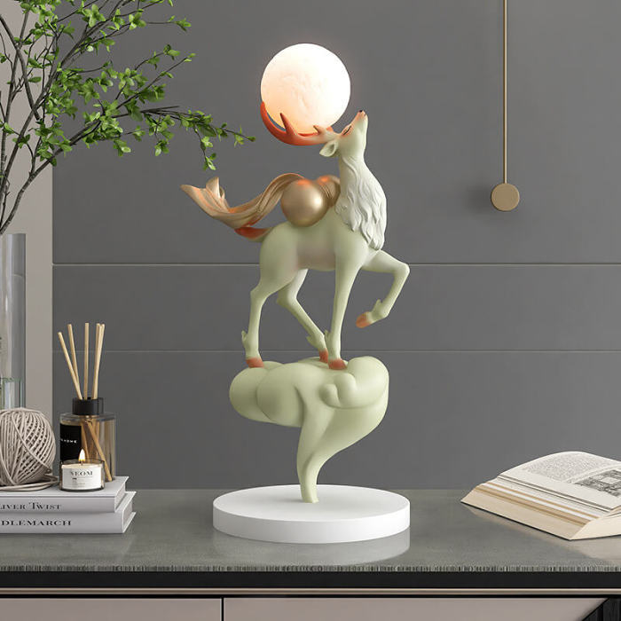 Longevity Deer LED Ornament