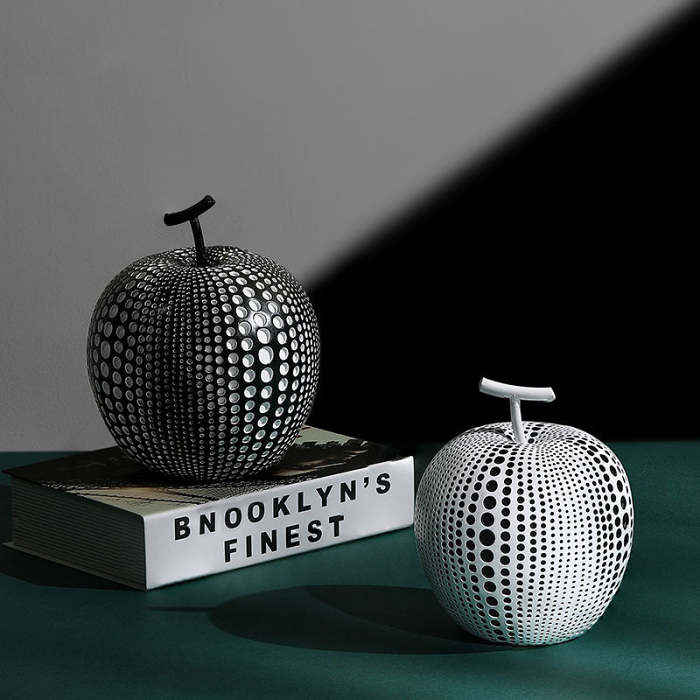 Orchard Accents Resin Fruit Sculpture Collection by Veasoon