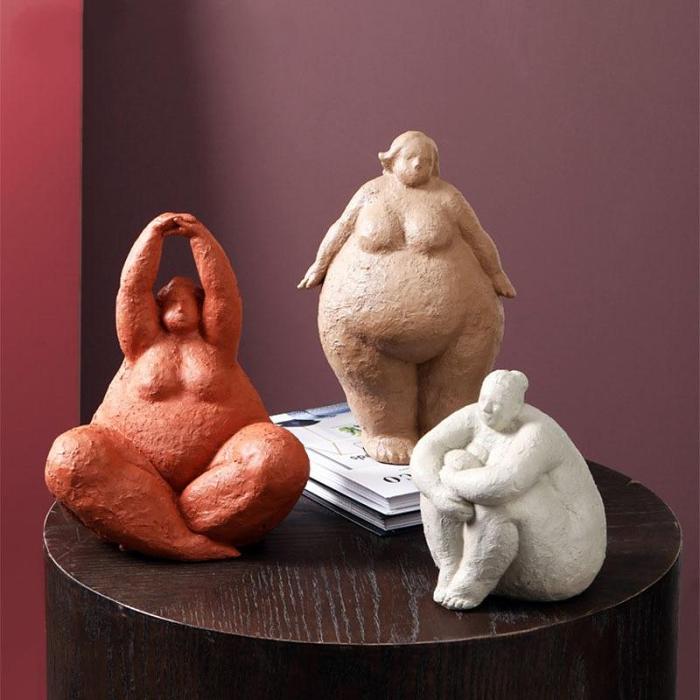 Confident Lady Figurines by Veasoon
