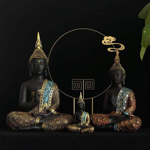 Buddha Statue Figurine by Veasoon