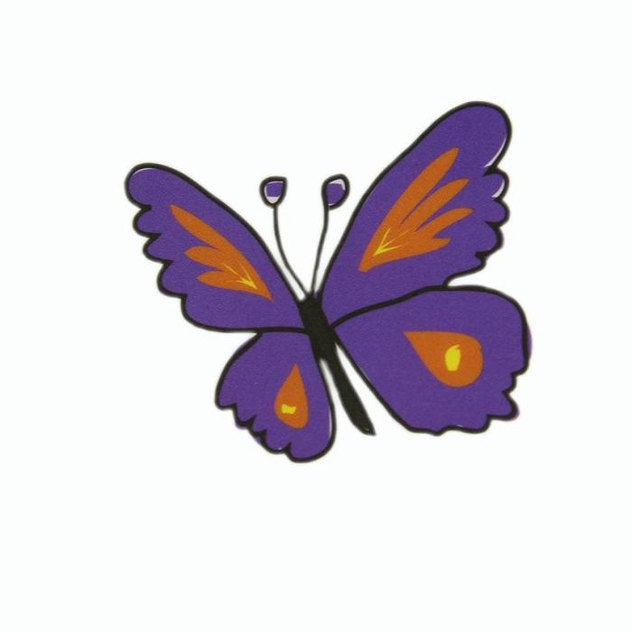 Flowers and Butterflies Wall Sticker by Veasoon