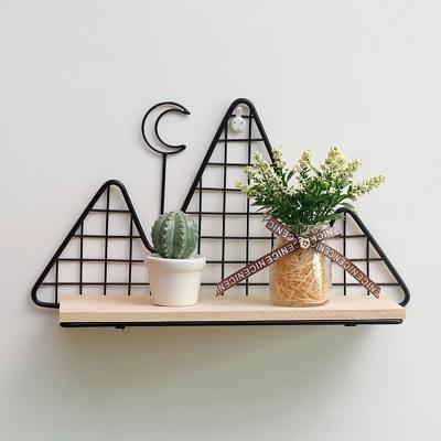 Mountain & Moon Metallic Shelf by Veasoon