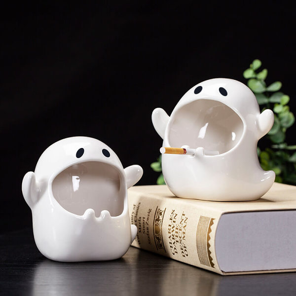 Ghost Ceramic Ashtray