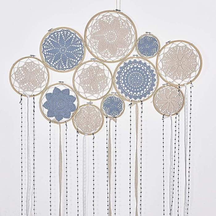 Handmade Lace Dream Catcher by Veasoon