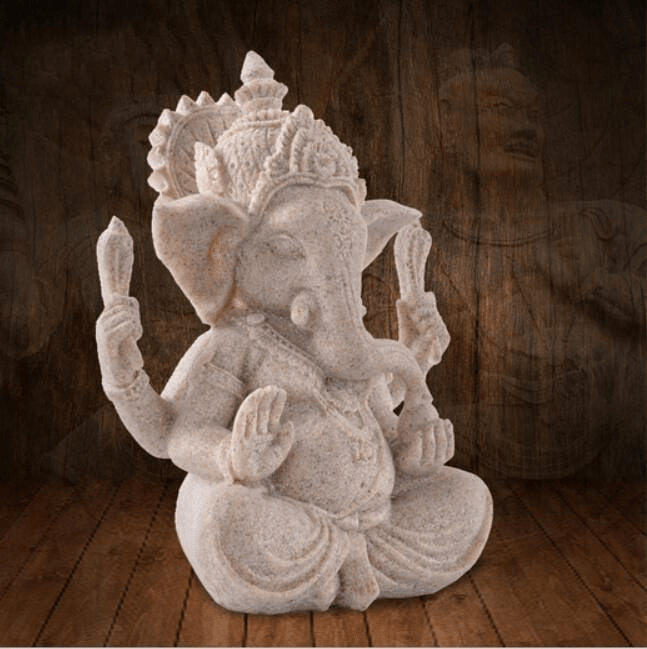 Ganesh Elephant Buddha Statue by Veasoon
