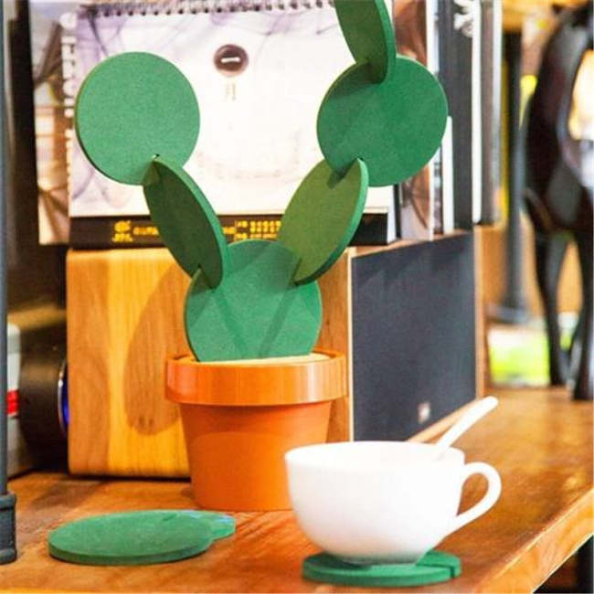 Cactus Coaster Set by Veasoon