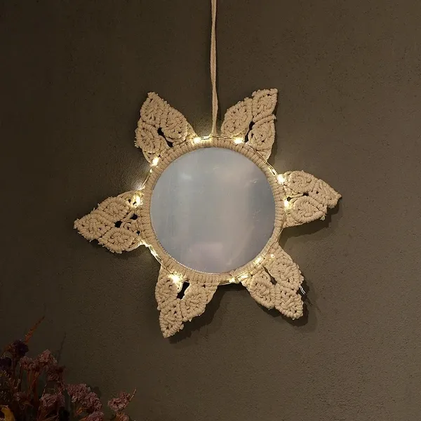 Macrame Mirror (2 Styles) by Veasoon