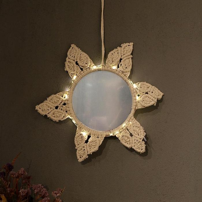 Macrame Mirror (2 Styles) by Veasoon