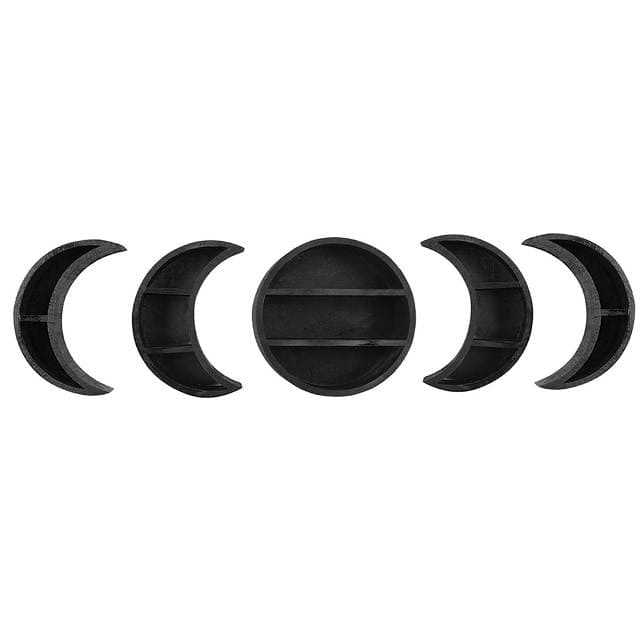 Moon Phase Wall Shelf by Veasoon