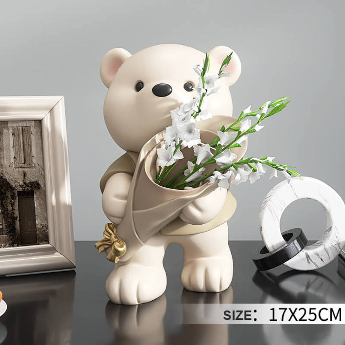 Cute Bunny Vase Ornaments