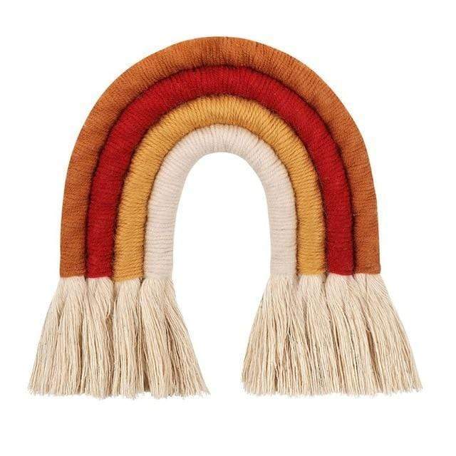 The Rainbow Macrame Wall Hanging by Veasoon