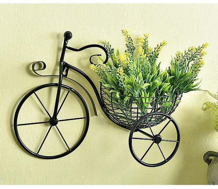 Bicycle Hanging Flower Basket by Veasoon