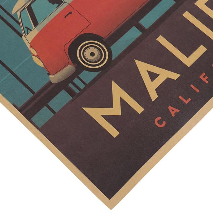 MALIBU poster by Veasoon