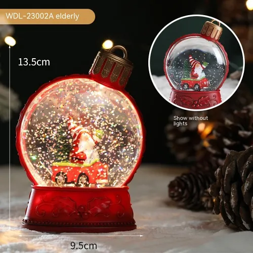 Magical Christmas Snow Globe by Veasoon