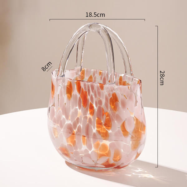 Creative Leopard Glass Vase