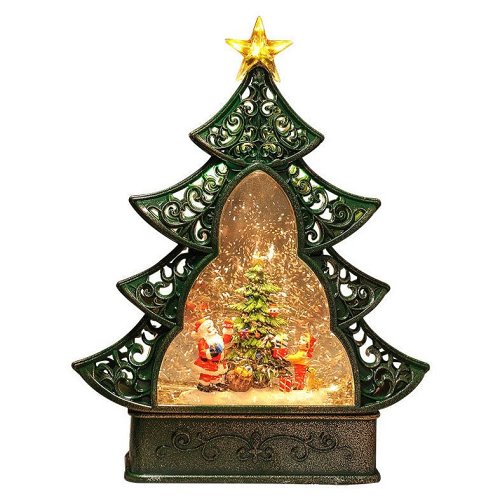 Christmas Tree Snow Globe by Veasoon