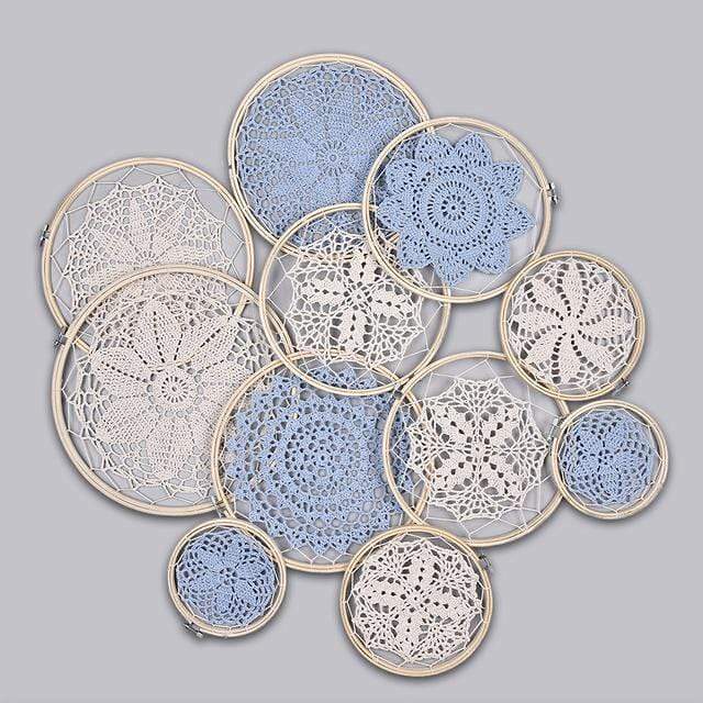Handmade Lace Dream Catcher by Veasoon