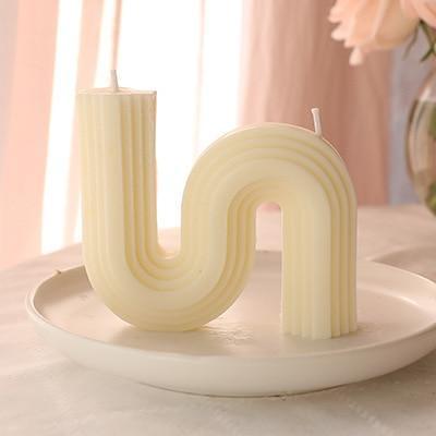 Handmade Wave Candle by Veasoon