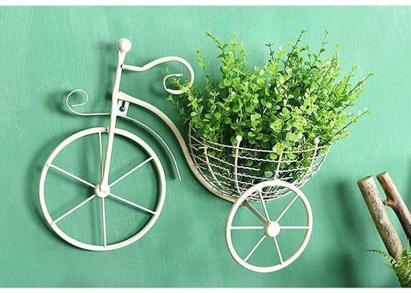 Bicycle Hanging Flower Basket by Veasoon