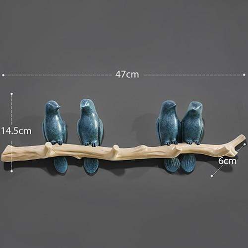 Cute Birds Wall Hanger by Veasoon
