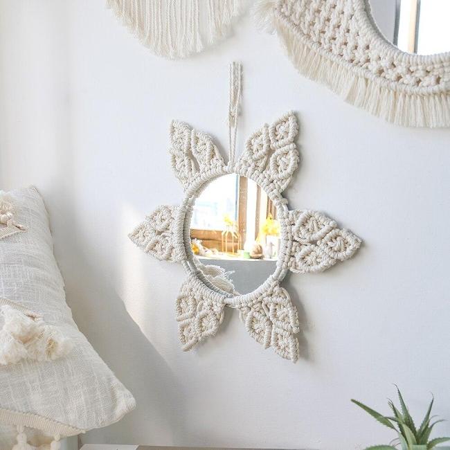 Macrame Mirror (2 Styles) by Veasoon