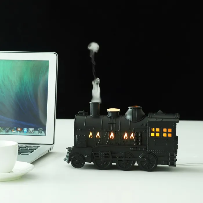Retro Train Essential Oil Diffuser Humidifier by Veasoon