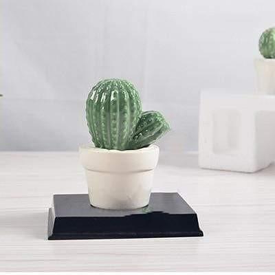 Cactus Pot Decor by Veasoon