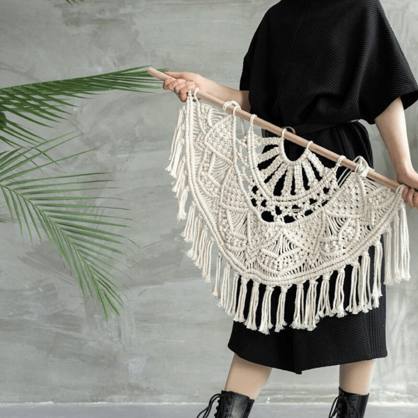 Handmade Boho Style Wall Hanging by Veasoon
