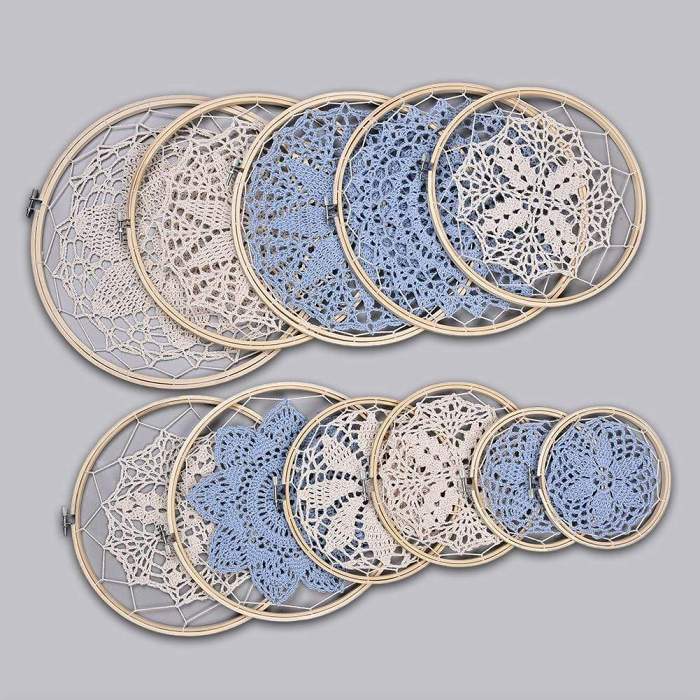 Handmade Lace Dream Catcher by Veasoon