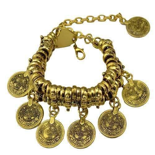 I am Abundant Coin Bracelet
