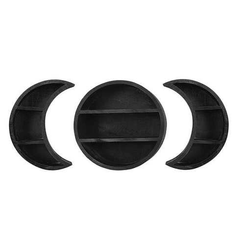 Moon Phase Wall Shelf by Veasoon