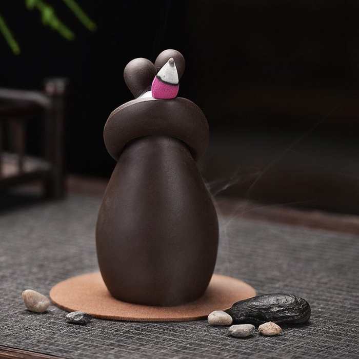Inseparable Love Incense Burner by Veasoon