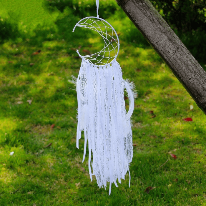 Crescent Moon Dreamcatcher by Veasoon