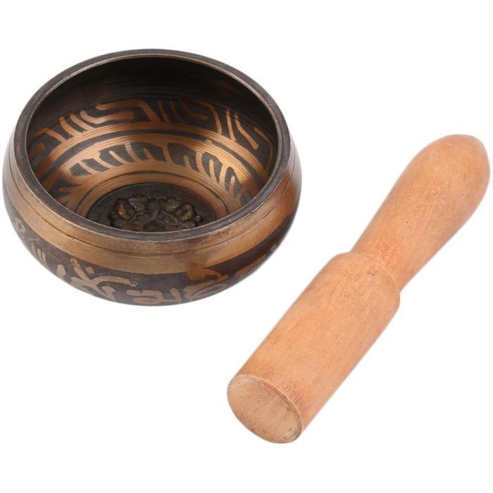 Chakra Meditation Tibetan Singing Bowl by Veasoon