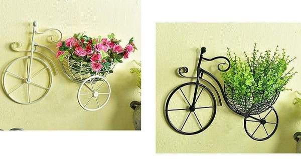 Bicycle Hanging Flower Basket by Veasoon