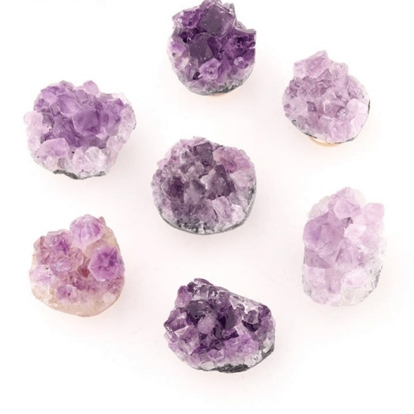 Natural Amethyst Stone Handle by Veasoon