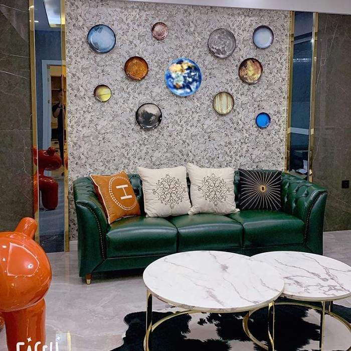 Planets Wall Hanging Plates by Veasoon