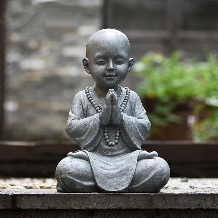 Meditating Baby Buddha Decor by Veasoon