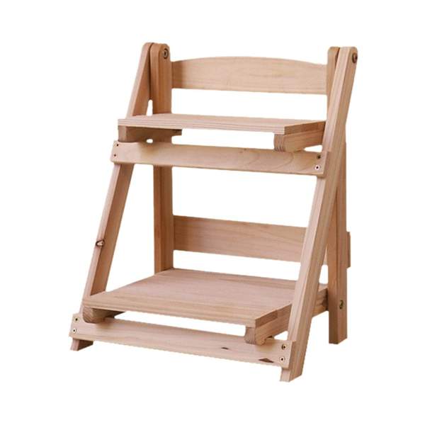 Archer Wooden 2-Tier Shelf by Veasoon