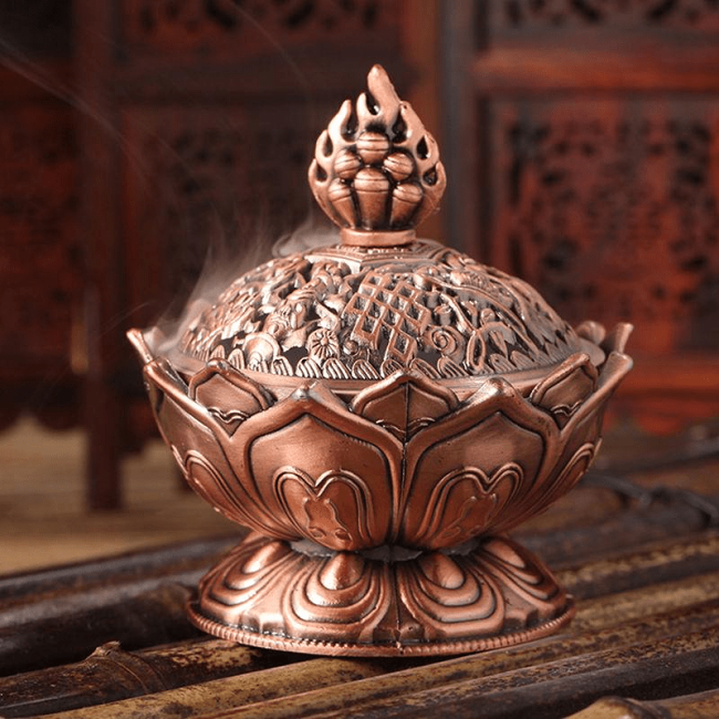 Holy Lotus Incense Burner by Veasoon