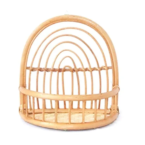 Rainbow Rattan Wall Shelf by Veasoon