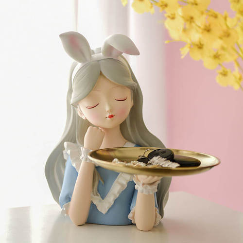 Elegant Girl Storage Decoration Ornaments