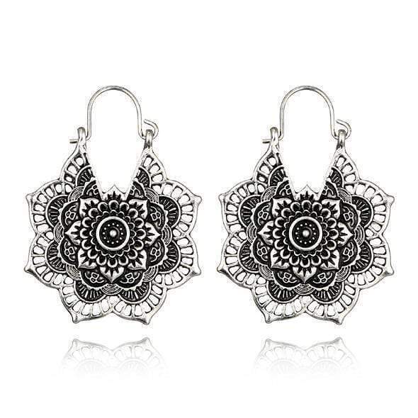 Mandala Drop Earrings