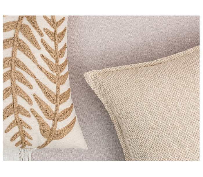 Embroidery Leaves Cushion Covers by Veasoon