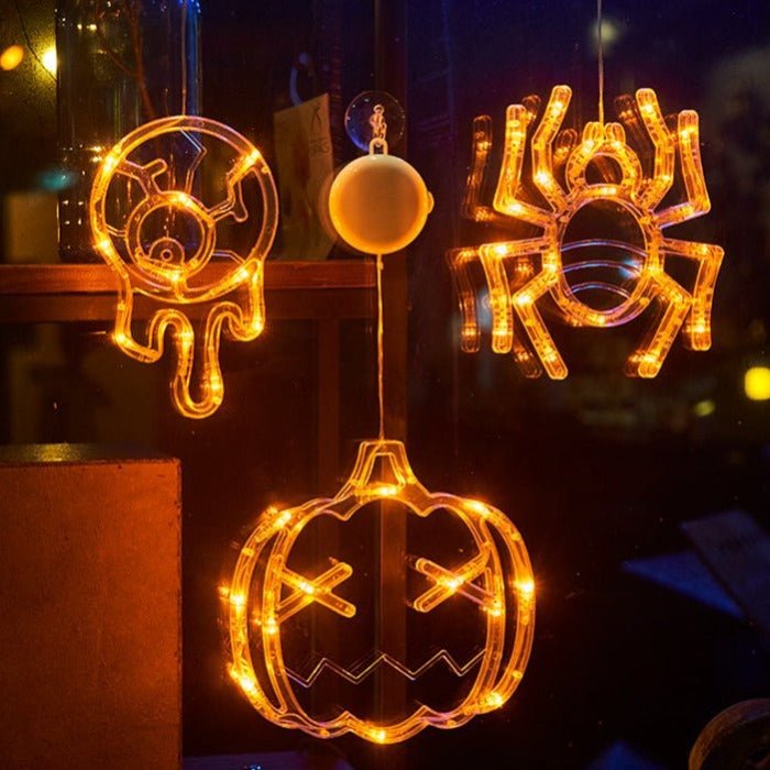 Halloween LED Lights Window Decor by Veasoon