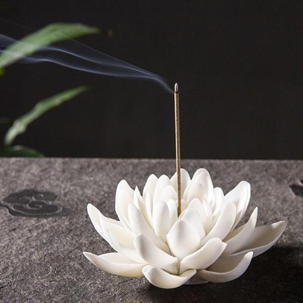 Lotus Leaf Incense Holder by Veasoon