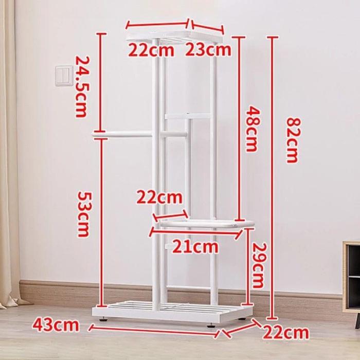 4 Layers Rack Shelf by Veasoon