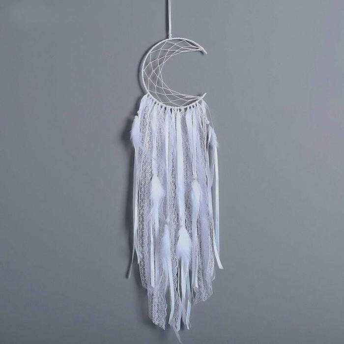 Crescent Moon Dreamcatcher by Veasoon