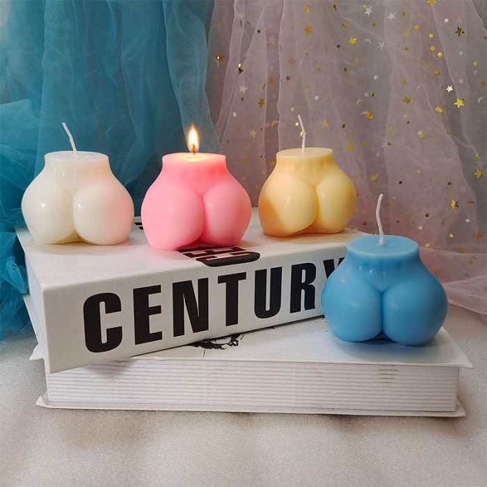 Female Form Shaped Candle by Veasoon